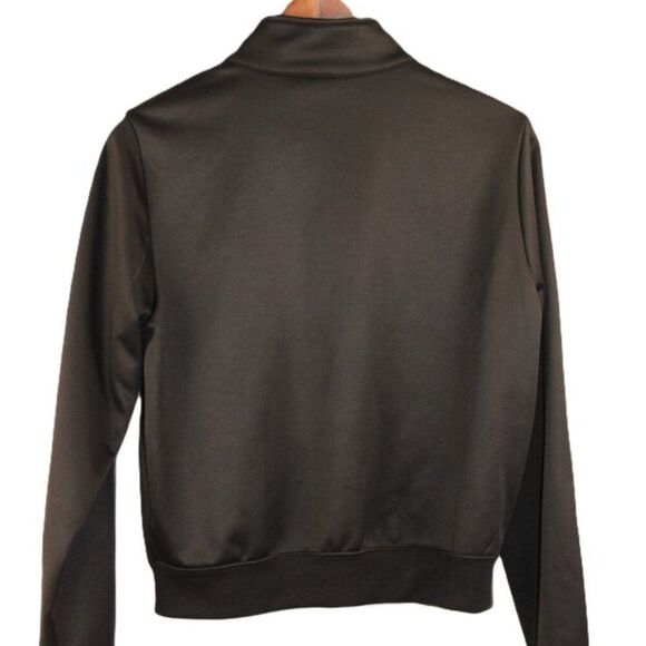 DICKIES Cropped Y2K Black Track Jacket, Logo Sleeves Zip Up, Retro Streetwear - Picture 10 of 15